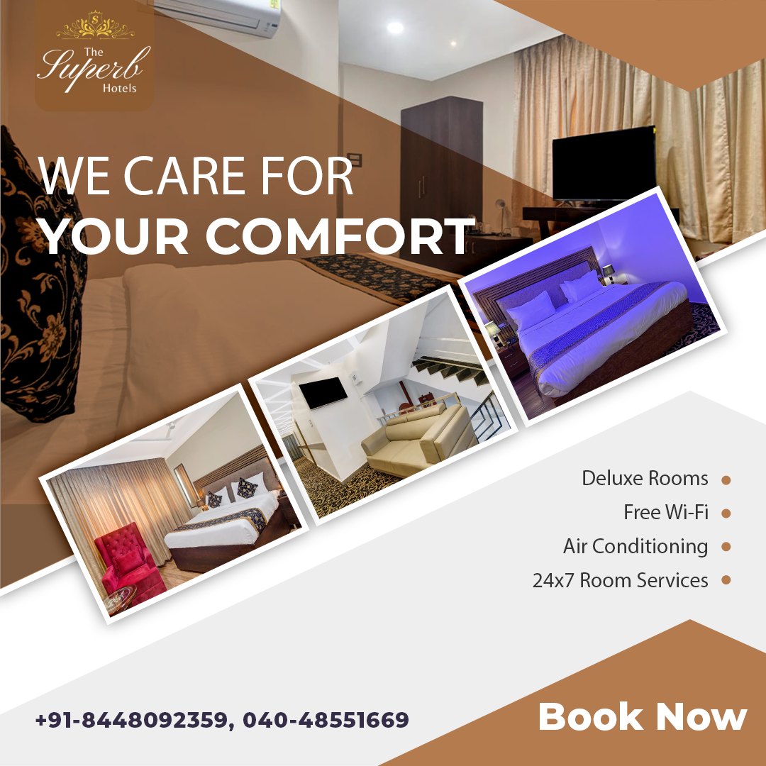 Book luxury Hotel in the Hyderabad  