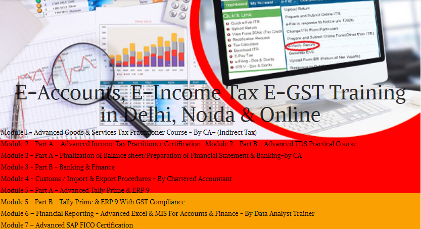 Best Accounting Coaching in Delhi, Greater Kailash, with Free Demo Classes, Tally, GST & SAP FICO Certification at SLA Institute, 100% Job
