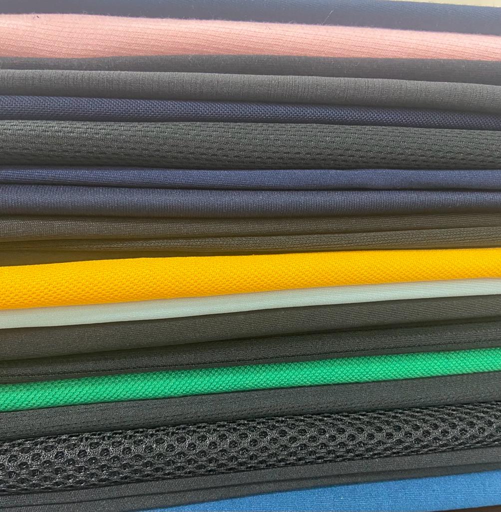 sportswear polyester knitted fabric manufacturers in delhi