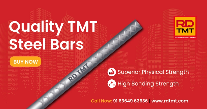 Top TMT Steel Bar Manufacturers in Bangalore â€“ RDTMT