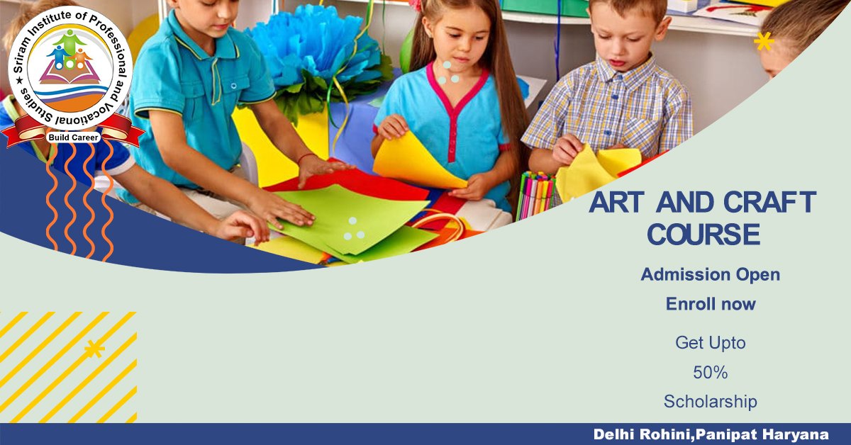Best art and craft institute in Rohini