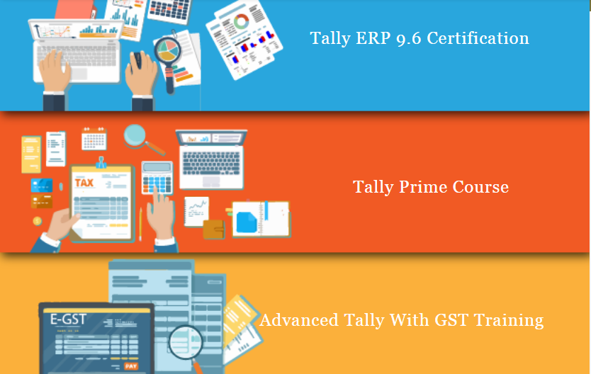 Tally Training Course in Delhi, Mehrauli, SLA Institute, Free Accounting & GST Certification, General Accountant Job with Best Salary