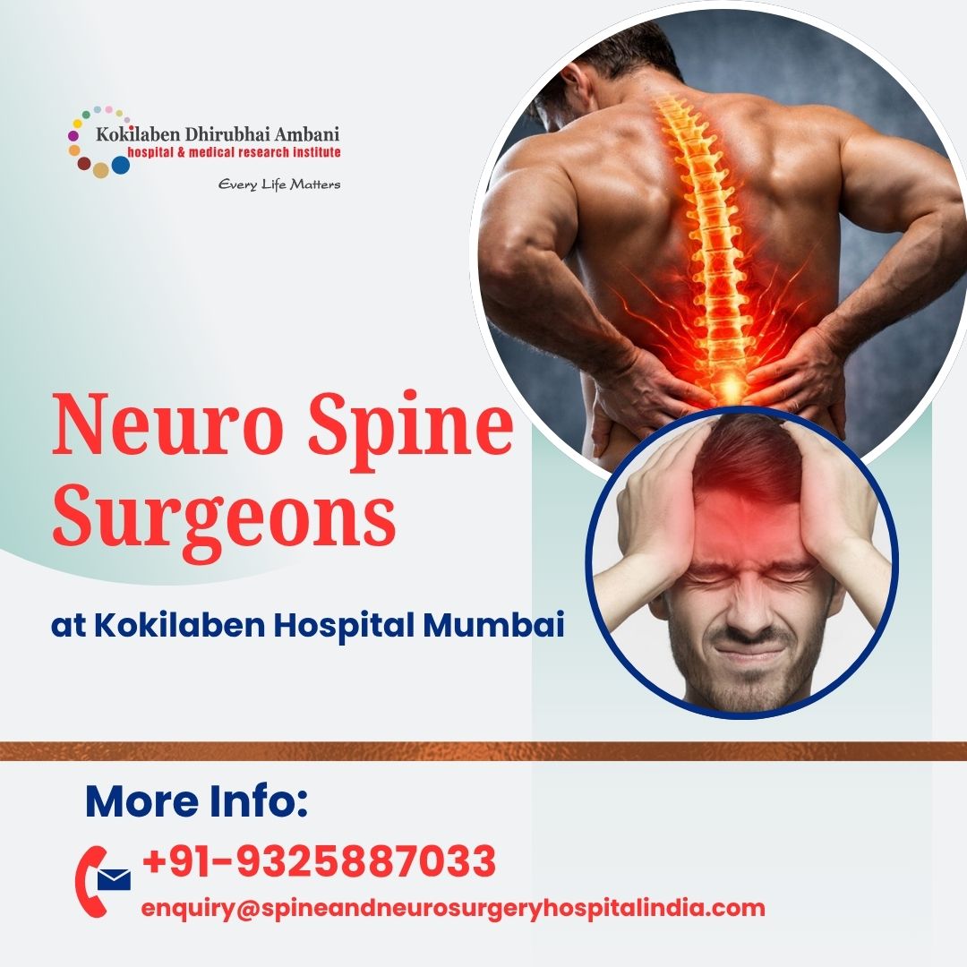 Top Neuro Surgeons at Kokilaben Hospital