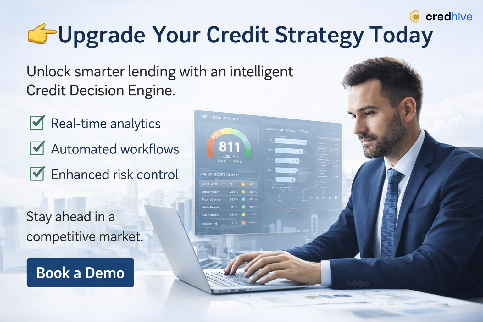 Credit Decision Engine: Fast, Accurate & Automated Credit Evaluation