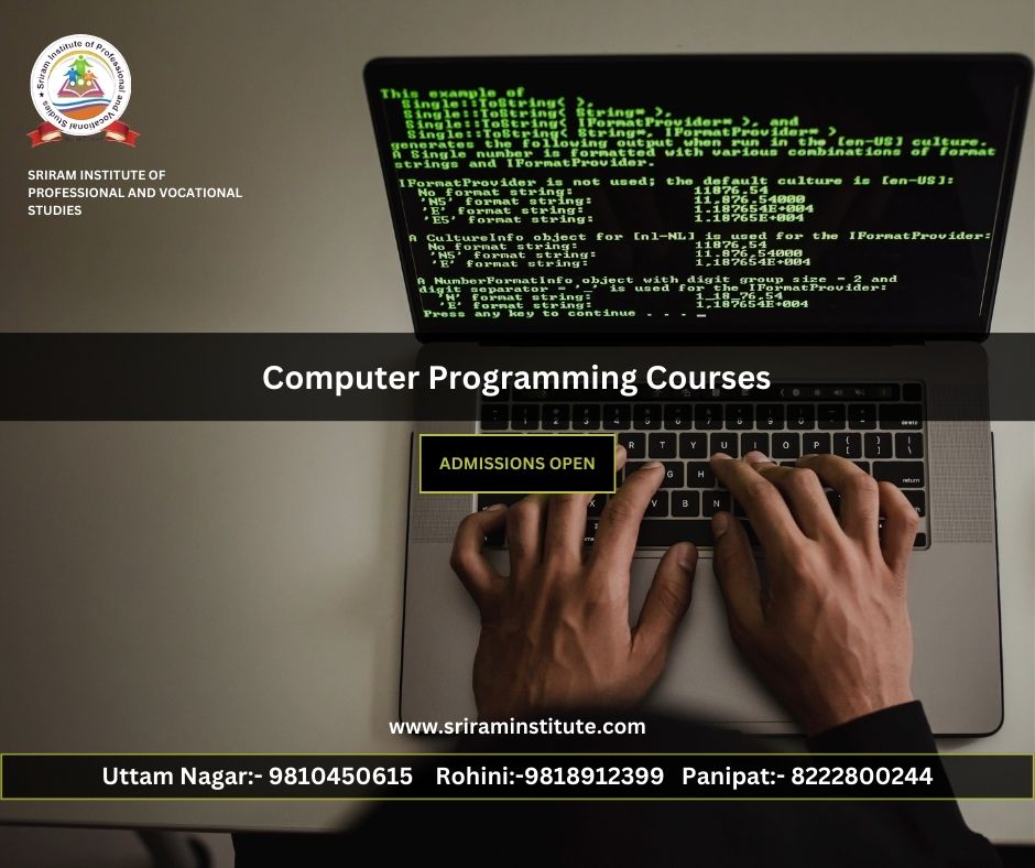 Top computer programming institute in Rohini