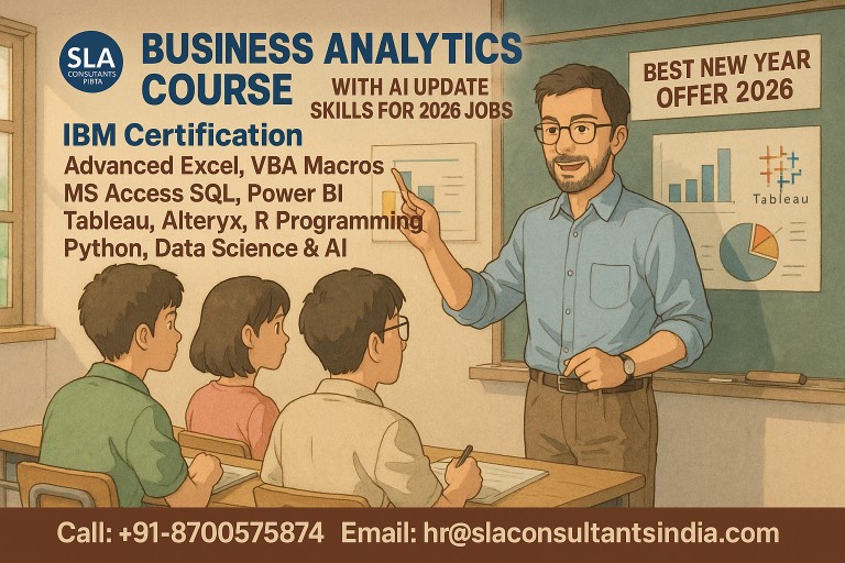 Best Business Analytics Course with AI Skills, 