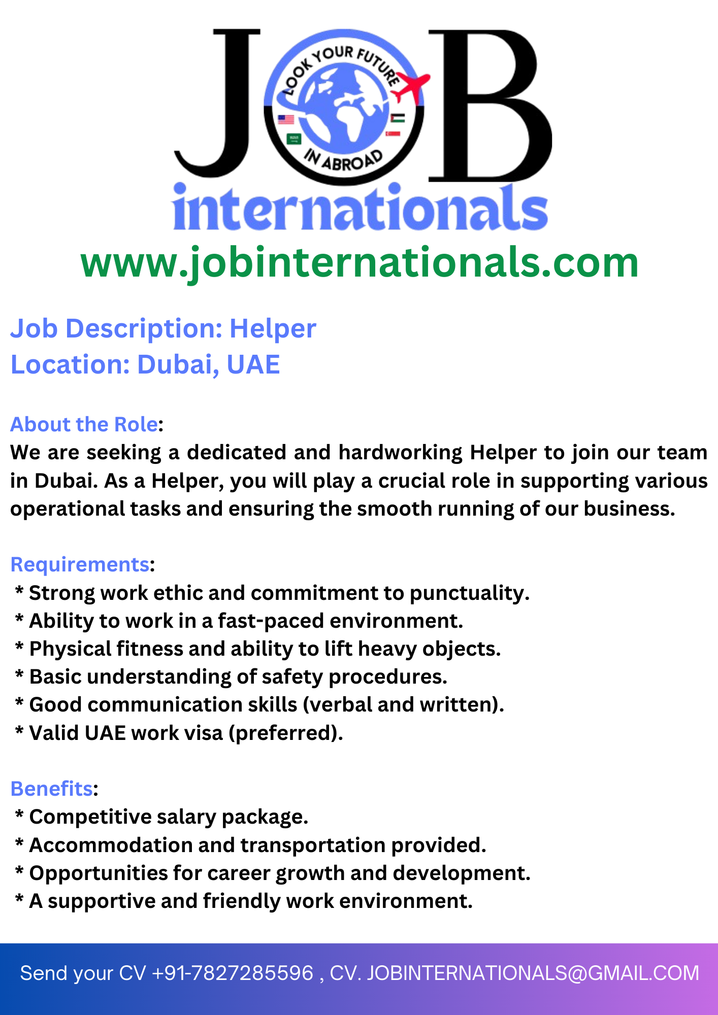 Jobs in Dubai 