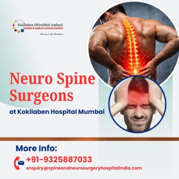 Best Spine Doctors in Kokilaben Hospital Mumbai