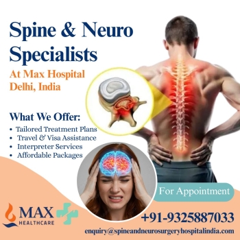 Top Spinal Neuro Doctors in Max Hospital