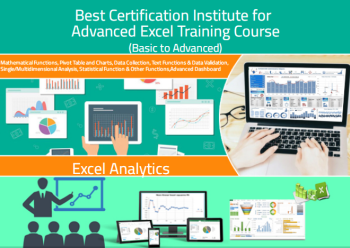 Advanced Excel Course in Delhi, Laxmi Nagar, SLA Institute, VBA, MS Access & SQL Certification with 100% Job Guarantee 
