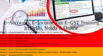 Best Accounting Coaching in Delhi, Greater Kailash, with Free Demo Classes, Tally, GST & SAP FICO Certification at SLA Institute, 100% Job