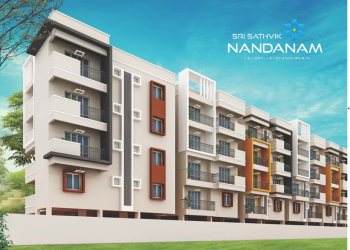 MNM Sri Sathvik Nandanam – Ready-to-Move 2 & 3 BHK Luxury Flats in CV Raman Nagar!