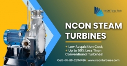 Best Saturated Steam Turbine Manufacturers | NCON Turbines