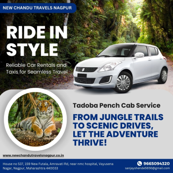 New Chandu Travels Nagpur - Tadoba Pench Cab Service